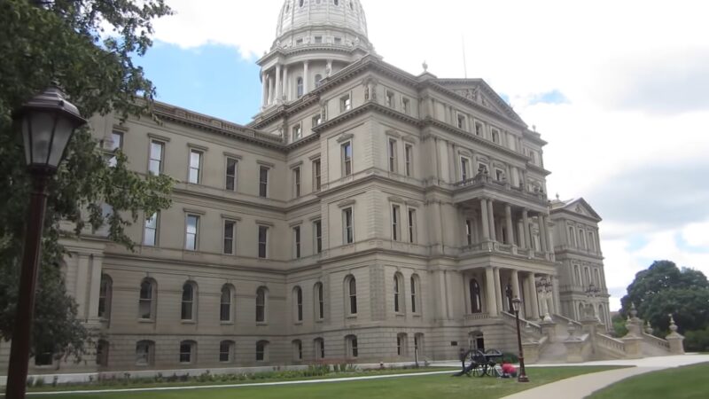 The Capitol Building of Lansing, MI
